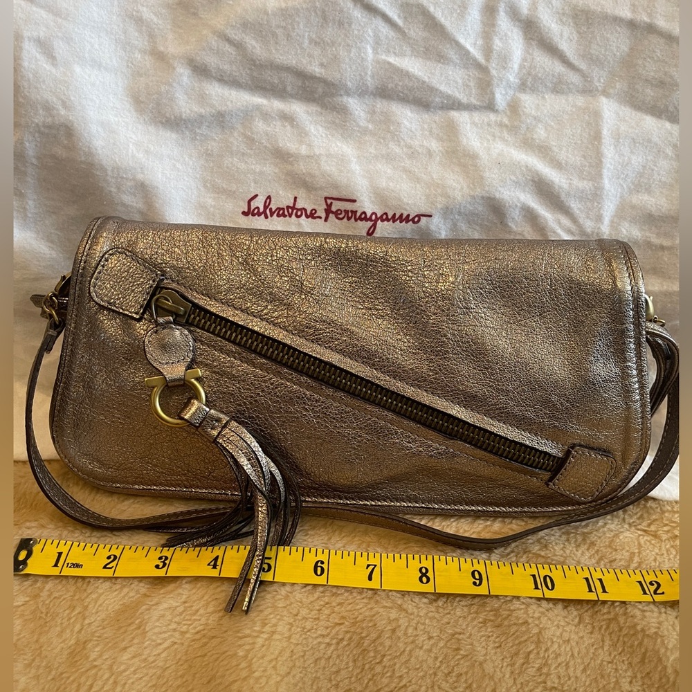 Salvatore Ferragamo shoulder bag.